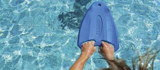 Verkoop trainingsmaterialen voor het banenzwemmen in jouw zwembad
