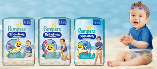 Nieuw in ons assortiment Pampers Splashers zwemluiers