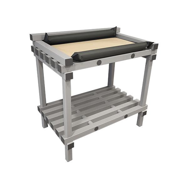 Rea kunststof baby aankleedtafel, 95x60x95 cm Rea kunststof baby aankleedtafel, 95x60x95 cm