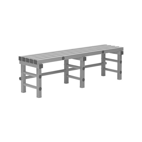 Rea kunststof zitbank, 200x40x45 cm Rea kunststof zitbank, 200x40x45 cm