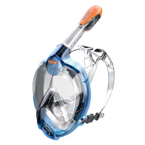 SEAC snorkelmasker Fun, XS-S, blauw/oranje**