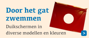 Duikschermen in diverse modellen en kleuren