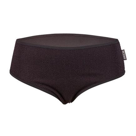 BECO crinkle bikini broekje | zwart