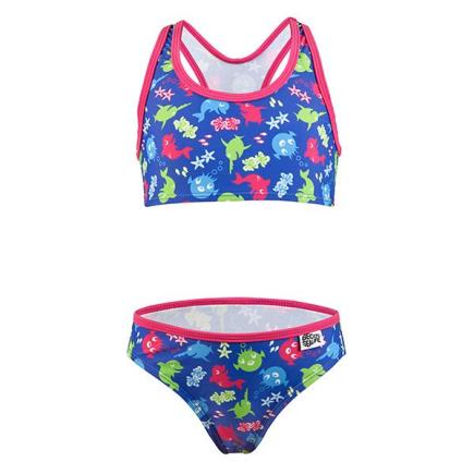 BECO-SEALIFE® bikini voor meisjes | UV SPF50+ 50+ | blauw