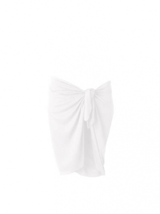 BECO pareo | polyester | ca. 165x56 cm | wit**