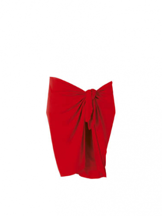BECO pareo | polyester | ca. 165x56 cm | rood**