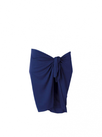 BECO pareo | polyester | ca. 165x56 cm | donkerblauw**