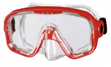 BECO kinder duikbril Bahia, rood, 12+