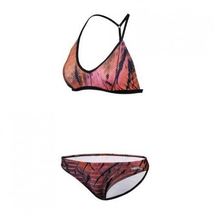 BECO bikini, B-cup, roze/zwart