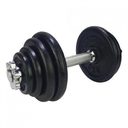 Tunturi Dumbbellset, 1 stang - 15 kg