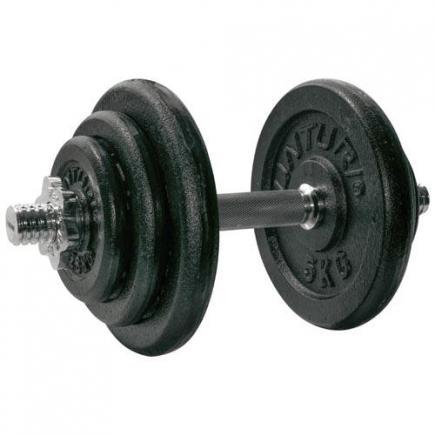 Tunturi Dumbbellset, 1 stang - 20 kg