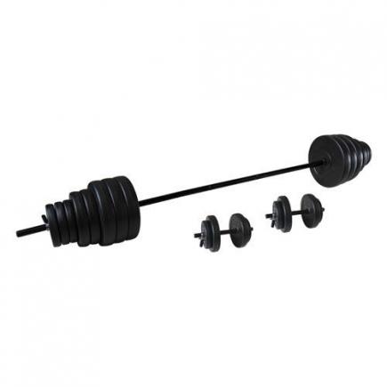 Tunturi Vinyl Gewichtset - 50 kg