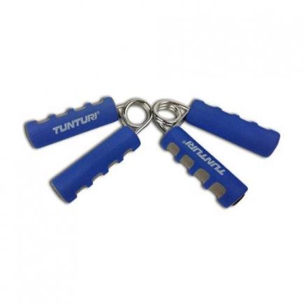 Tunturi knijphalter, per paar, blauw/grijs