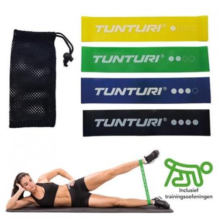 Tunturi resistance bandenset, setje van 4