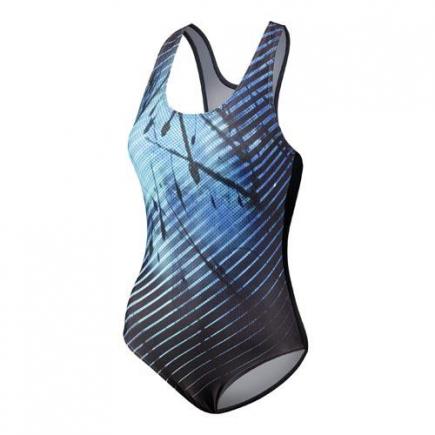 BECO badpak, C-cup, blauw/zwart