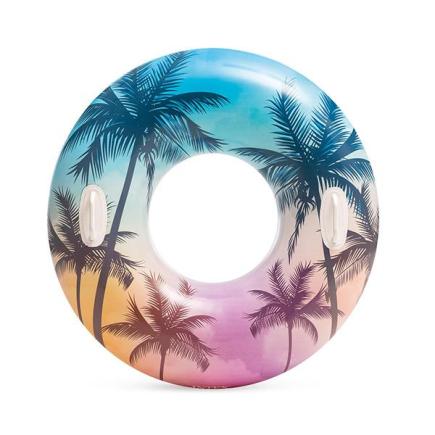 Intex lush tropical zwemband met handvaten Ø 97 cm