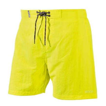 BECO zwemshorts, unisex, neon geel