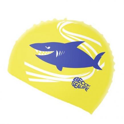 BECO-SEALIFE® badmuts | silicone | geel