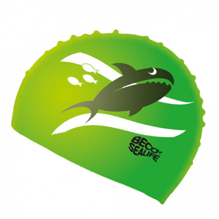 BECO-SEALIFE® badmuts | silicone | groen