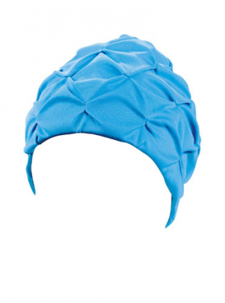 BECO dames badmuts | stof | turquoise**
