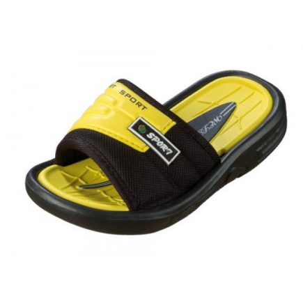 BECO kinder slippers, geel