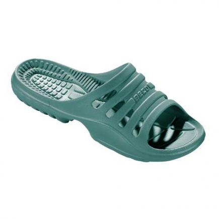 BECO heren badslippers | petrol