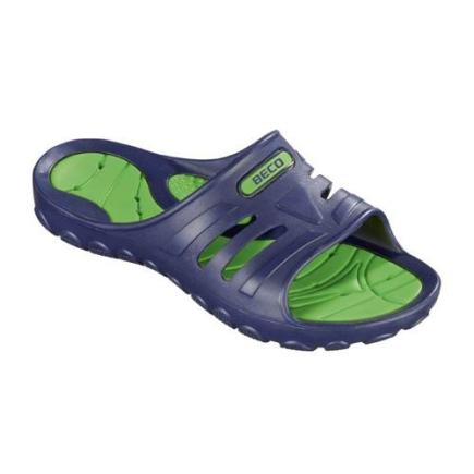 BECO slippers | donker blauw/groen