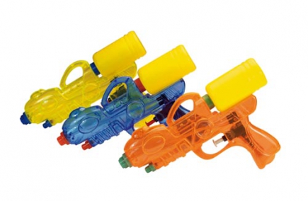 Waterpistooltje, ca. 16 cm, assortimentskleuren**