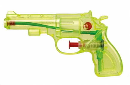 Waterpistool, ca. 14 cm, assortimentskleuren**