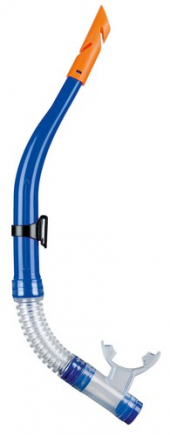 BECO snorkeltube dry top | blauw