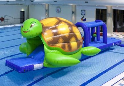 Obstakel run schildpad, 12,0x3,5x4,0 m