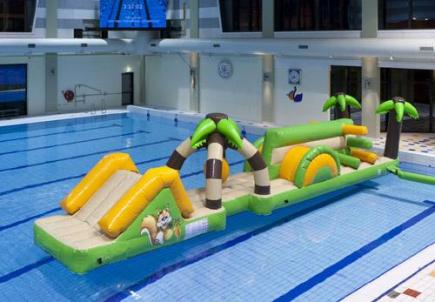 Dubbele jungle run, 12,0x2,3x2,5 meter