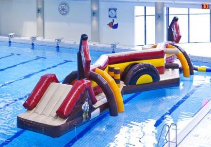 Dubbele zig zag piraat, 13,0x4,0x2,5 meter