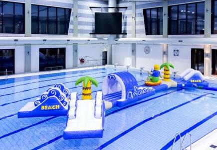 Dubbele surferrun, 16,0x6,5x3,1 meter