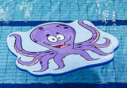 Zwemvlot octopus, opblaasbaar, 220x180x10 cm