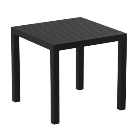 Siesta terrastafel Ares 80x80 cm | zwart