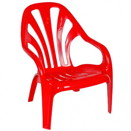 Stamp terrasstoel Bolero, rood