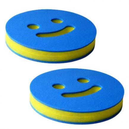Comfy® aquafit smile, geel/blauw, per stuk