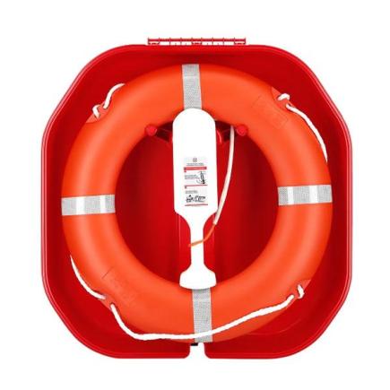 GFE Antwerp reddingsboeikast | open | rood