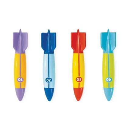 Intex onderwater torpedos | setje 4 stuks
