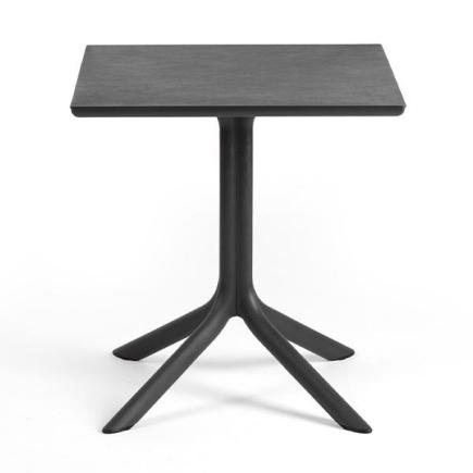 Nardi terrastafel Clip mat | 70x70 cm | antraciet