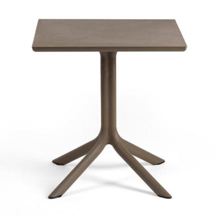 Nardi terrastafel Clip mat | 70x70 cm | tabaksbruin