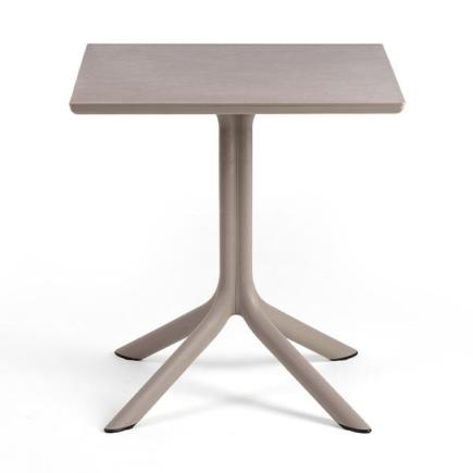 Nardi terrastafel Clip mat | 70x70 cm | tortora