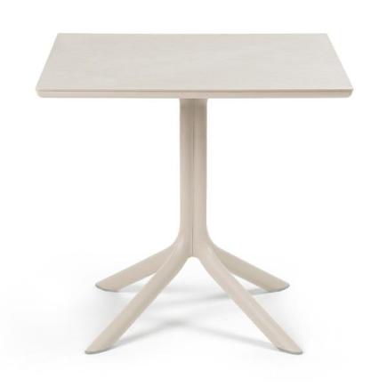 Nardi terrastafel Clip mat | 80x80 cm | beige (corda)