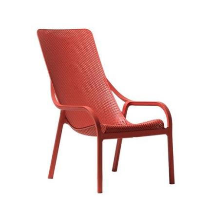 Nardi stoel Net lounge | rood (corallo)