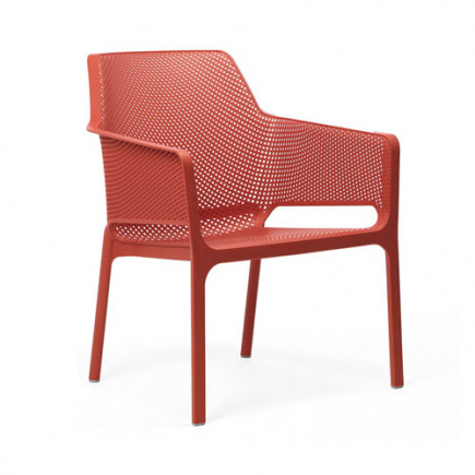 Nardi terrasstoel Net Relax | rood (corallo)