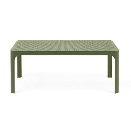 Nardi tafel Net 100x100 cm | laag | groen (agave)