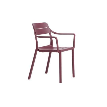 Nardi terrasstoel Cassia | donker rood (borgogna)