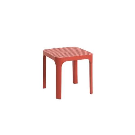 Nardi Net tafel 40 | laag | rood (corallo)