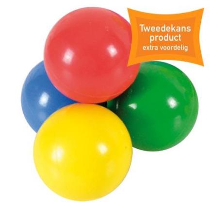 Tweedekans product - Gymnic universal bal small ø 4 cm | assortimentskleuren